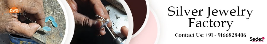 Silver Jewelry Factory in India